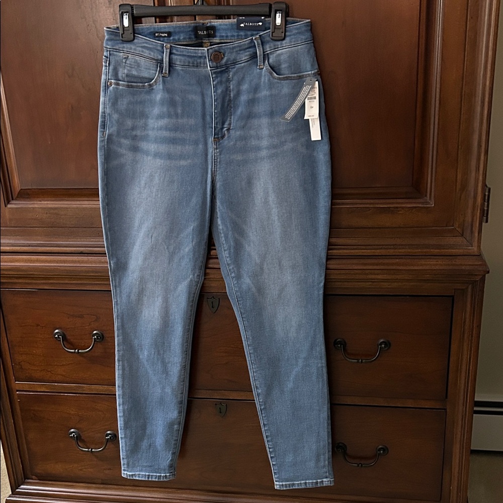 Talbots Light Blue Skinny Jean Jeggings/NWT/8P